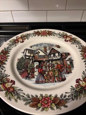Royal Stafford Christmas dinner plate